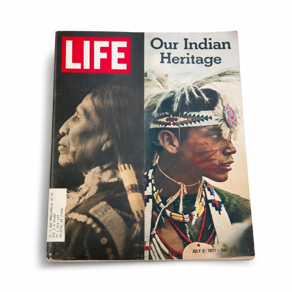 Vintage July 2 1971 LIFE Magazine - Our Indian Heritage - Custer Myth Special